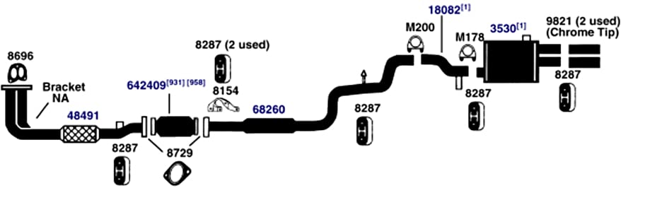 Gasket AP Exhaust 8729