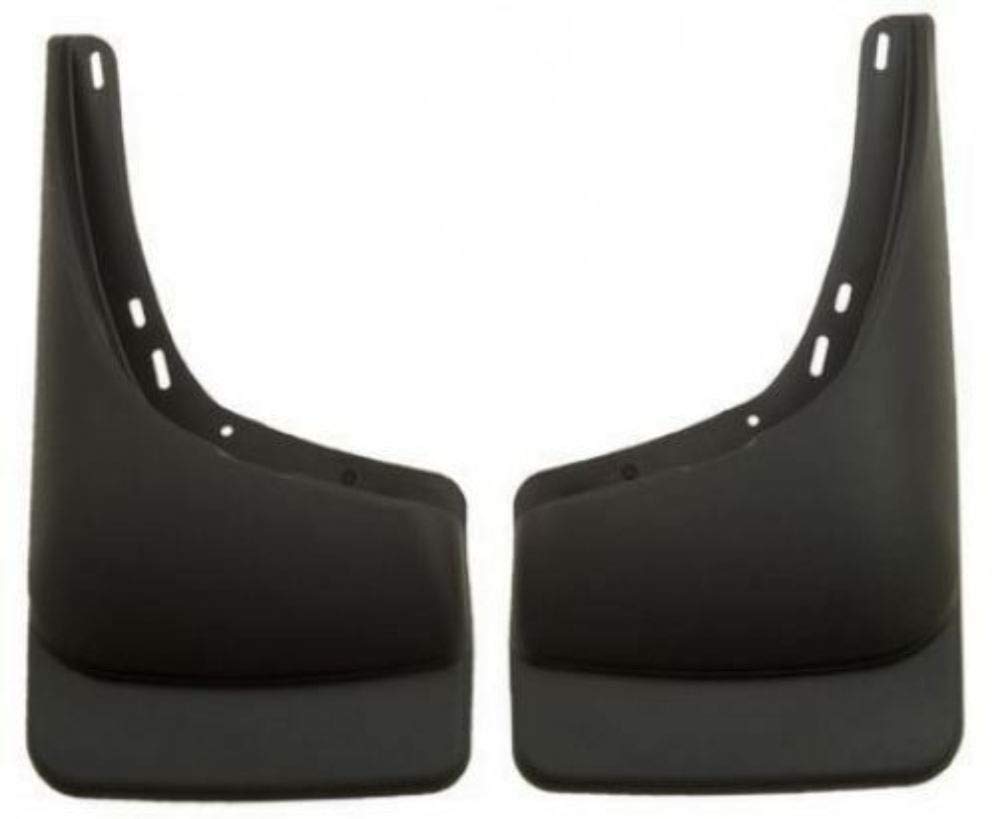 Husky Liners Mud Flaps HUS-57031, Custom Molded, Rear, Thermoplastic, Black, Dodge, Dakota, Pair