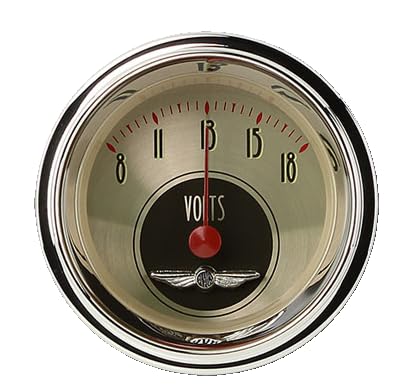 AN30SHC Classic Instruments All American Nickel 2 1/8" Volt Gauge