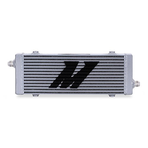 Mishimoto Cross Flow Universal Bar & Plate Oil Cooler, Medium, Silver
