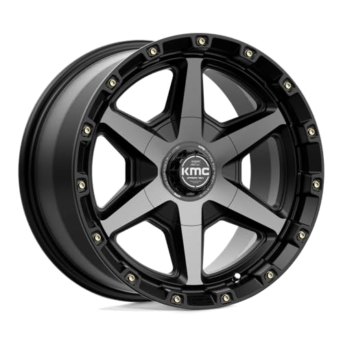 KMC Wheels 17X9 KM101 6X4.5/5.5 S-BLK GTCC 18MM - KM10179070418