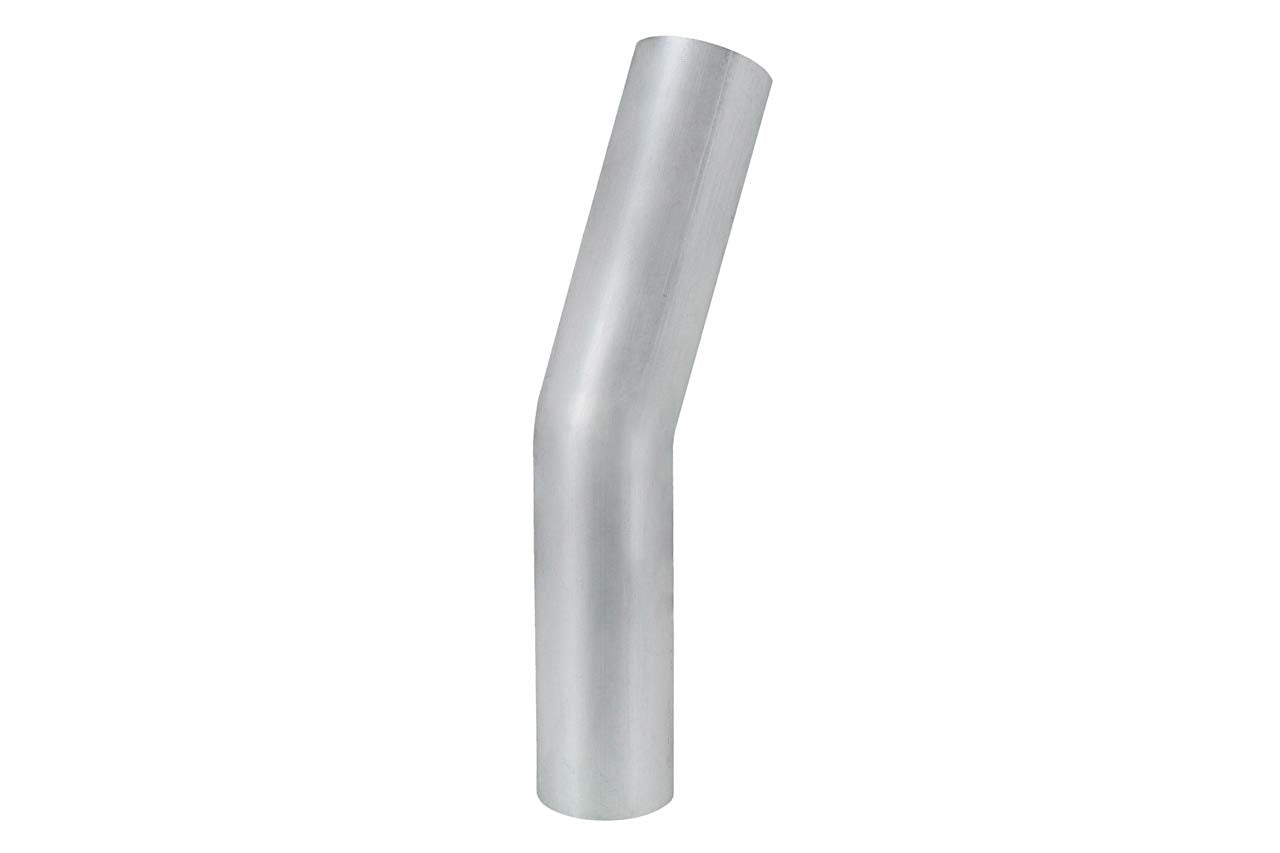 HPS 6061 T6 Aluminum Elbow Pipe Tubing AT15-200-CLR-2, 16 Gauge, 15 Degree Bend, 2" OD, 0.065" Wall Thickness, 2" Center Line Radius