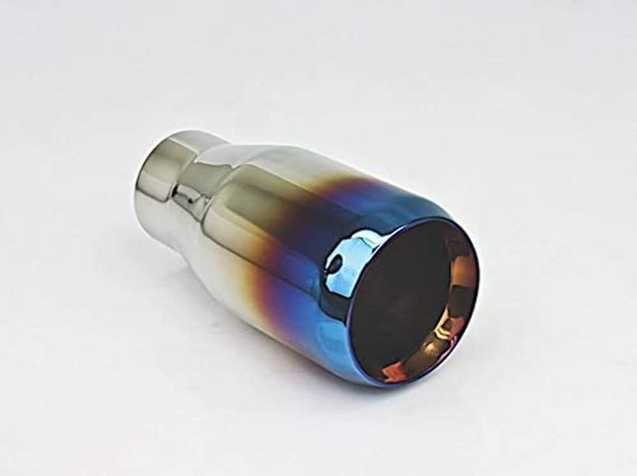 Different Trends 3.50In Dt-24159Bf Double Wall Straight W/Blue Flame Exhaust Tip 2.25In Id/3.50In Od