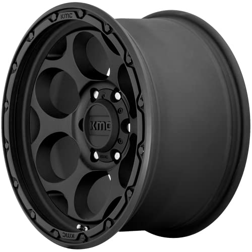 KMC Wheels 18X8.5 DIRTY HARRY 6X4.55.46 18mm TEXTURED BLACK - KM54188564718