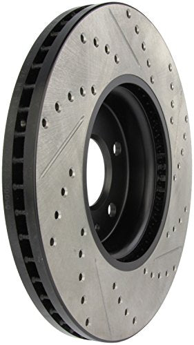 Sport Drilled/Slotted Brake Rotor StopTech 127.33136R (Front Right), 1 Pack