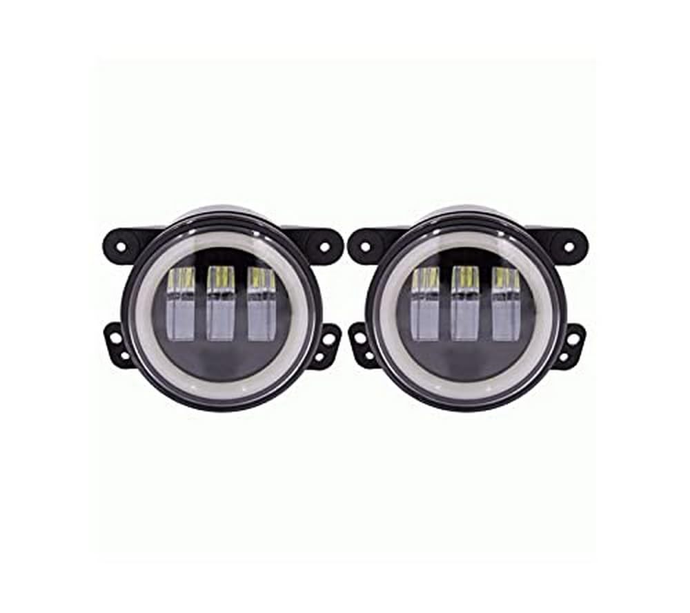 Jeep Metra - 4" Fog Light with Halo, Fog Lights (JP-702FLB)