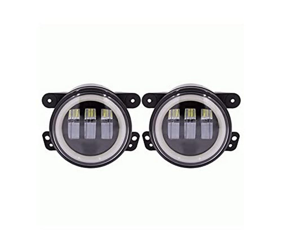Jeep Metra - 4" Fog Light with Halo, Fog Lights (JP-702FLB)