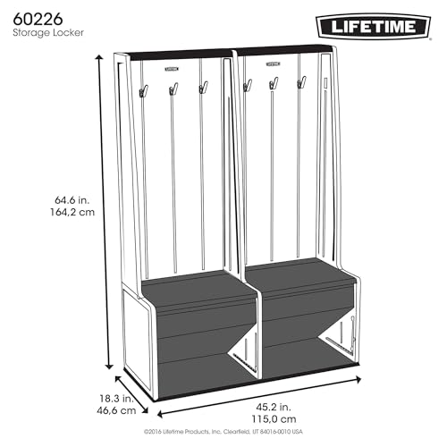 Home & Garage LIFETIME 60226 Storage Locker
