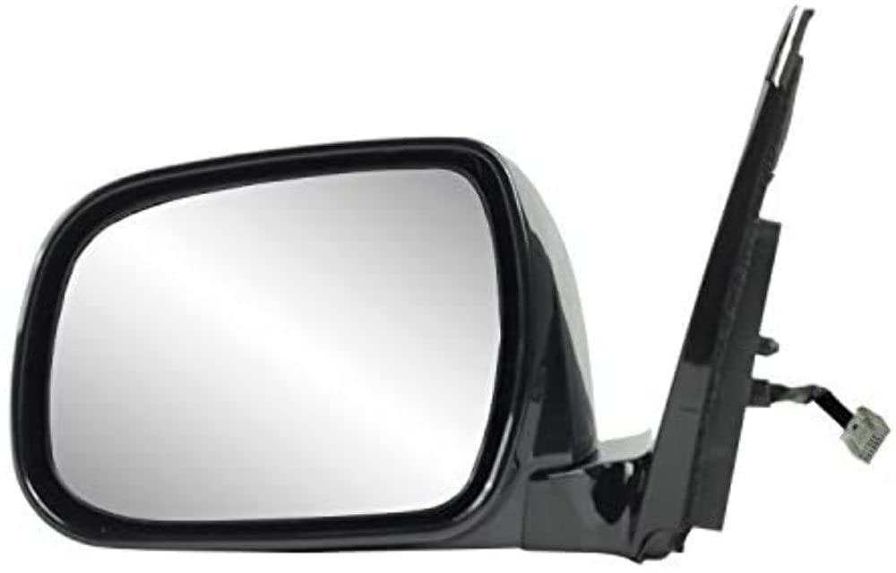 Driver Side Fit Mirror for Lexus RX330, RX350, RX400h, Black w/PTM Cover, w/Memory, Foldaway, Heated Power