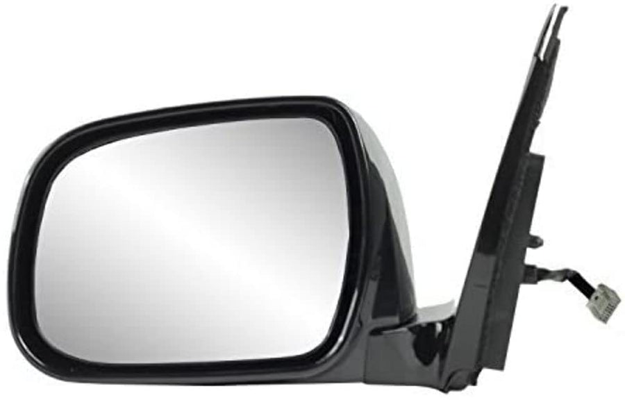 Driver Side Fit Mirror for Lexus RX330, RX350, RX400h, Black w/PTM Cover, w/Memory, Foldaway, Heated Power