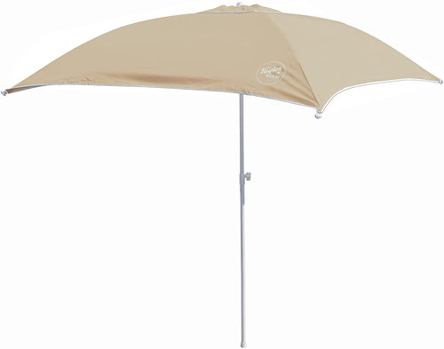 Anchorshade III Boat Shade, Taylor Made, Sand, 6' x 6', Adjustable Aluminum Pole to 8 Feet, UV-Treated Fade-Resistant Nylon, Market-Style Top, Carrying Case, Fits Most Boats and Benches – 22048