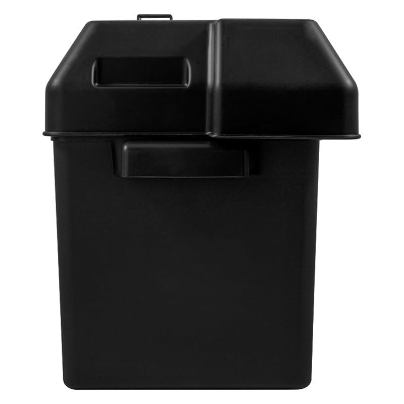 Large Camco Battery Box with Straps and Hardware - Group 27, 30, 31 |Safely Stores RV, Automotive, and Marine Batteries | Measures Inside 7-1/4" x 13-1/4" x 8-5/8" | (55372)