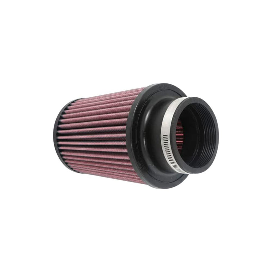 High-Flow K&N Original Lifetime Universal Clamp-On Air Filter: High Performance, Premium, Washable: Flange Diameter: 3 In, Filter Height: 6 In, Flange Length: 1.75 In, Shape: Tapered Round, RU-4650
