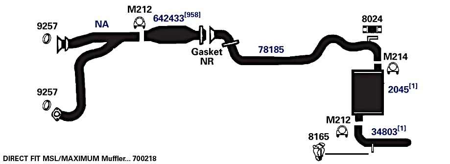 Exhaust AP Products Muffler 2045