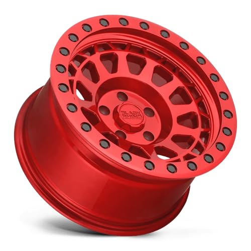 Black Rhino PRIMM Hard Alloys 17X9 5X5.0 5 0mm CANDY RED W/BLACK BOLTS - 1790PRM005127R71