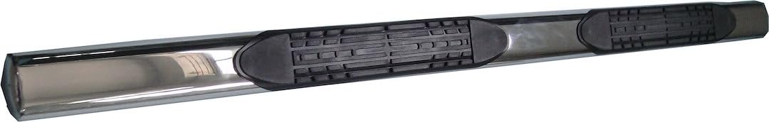 4 Inch Oval Tube Side Steps TrailFX 2920212021 Fits Dodge Ram 1500 Quad Cab 2002-2008 Polished Stainless Steel Welded End Caps Slip-Resistant Step Pads Mount Kit Included