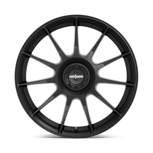 19x8.5 Rotiform R168 DTM Satin Black Wheel Blank (35mm)