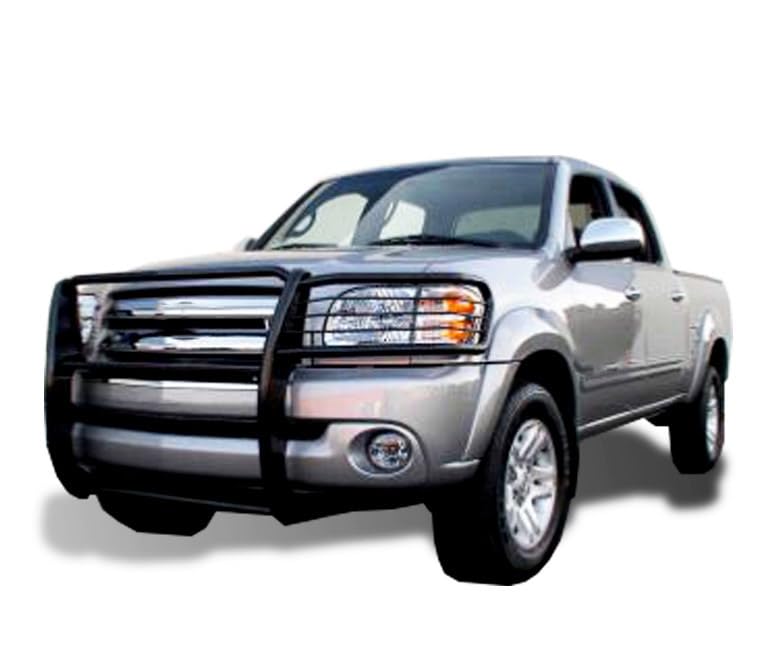 Grille Brush Black Horse Bumper Guard Modular Black Compatible with 2004-2006 Toyota Tundra-17TS27MA
