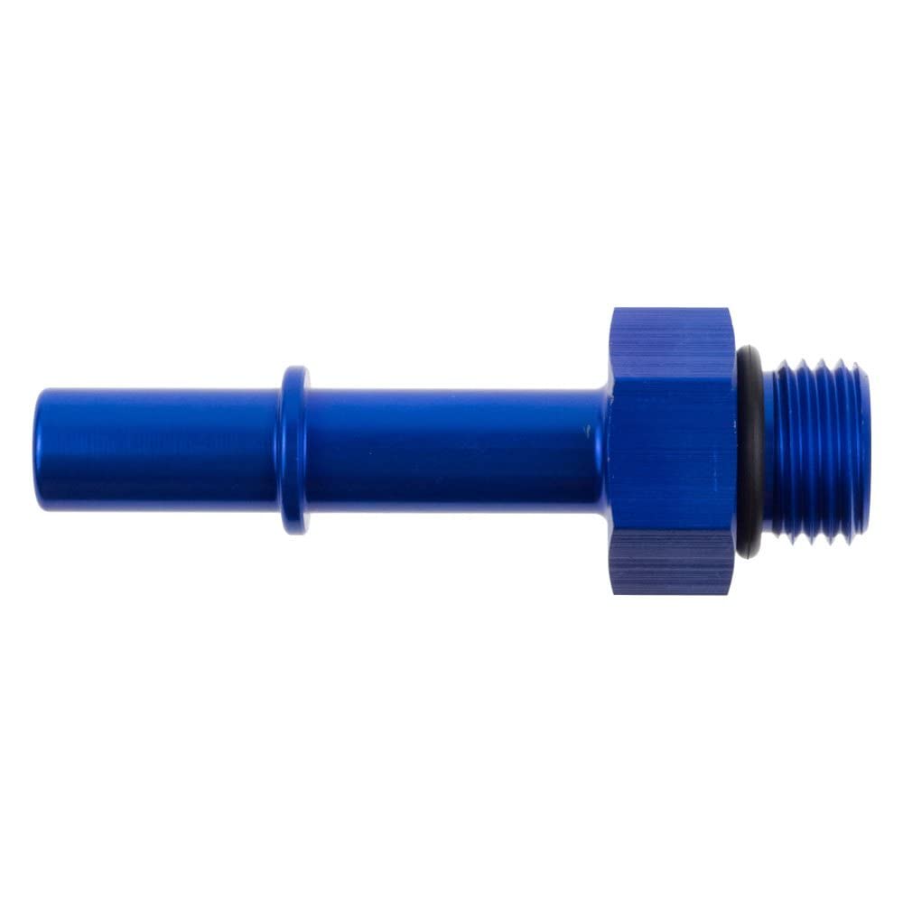 812-06-06-1 Red Horse Performance Male To 3/8" Sae Quick Disconnect Male - Blue