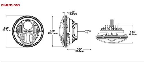 Black JW Speaker 0554543 LED Light