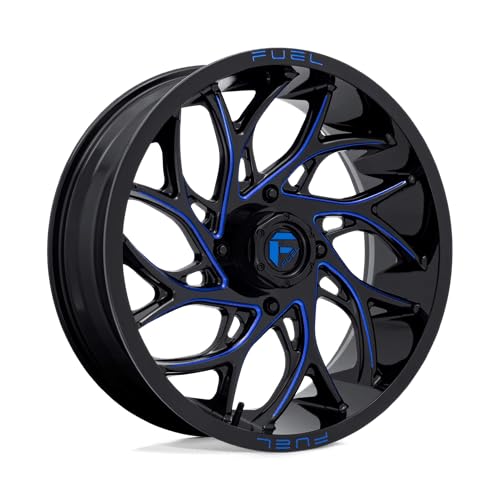 UTV Fuel D778 20X7 4X137 G-BLK-MILL-BLU 13MM - D7782070A644
