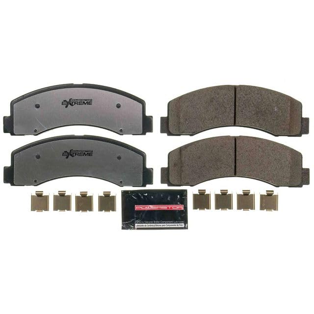 Power Stop Z36-2087 Front Truck and Tow Carbon-Fiber Ceramic Brake Pads For 2010-2020 Ford Expedition Ford F-150 | 2010-2021 Lincoln Navigator