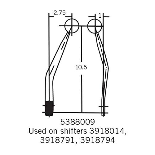 Shifter Hurst 5388009 Stick