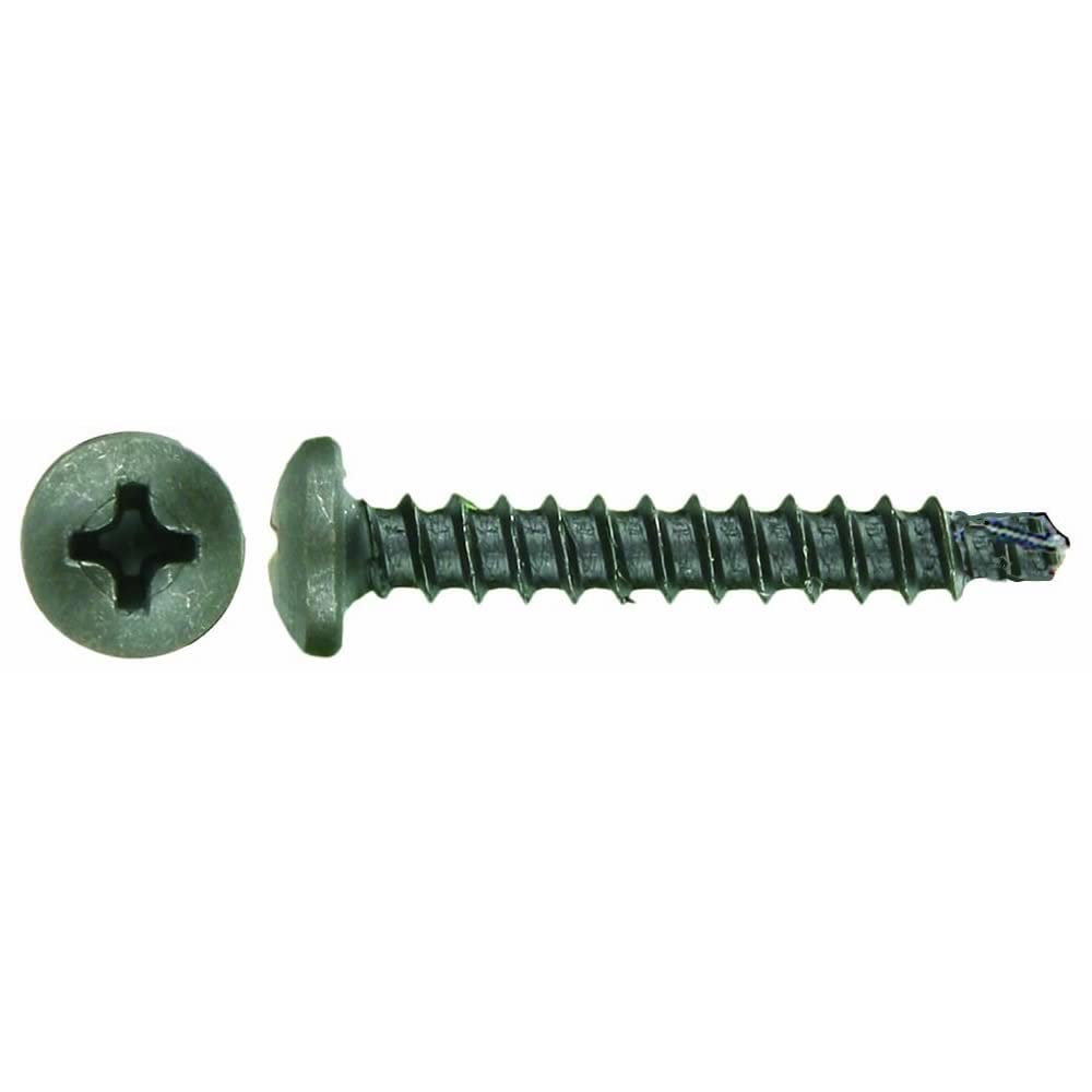 Phillips Pan Head Tek Screw Install Bay #8 X 1 1/2 Inch - Box of 500