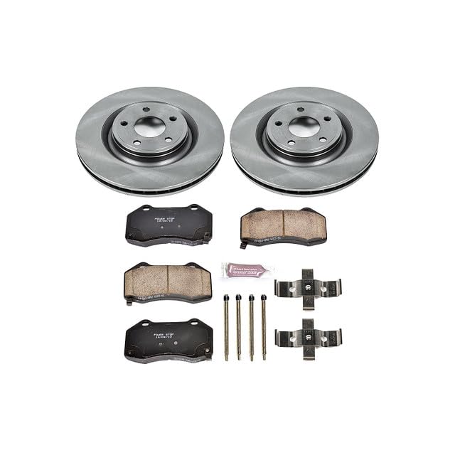 Power Stop Autospecialty KOE5532 Front Replacement Brake Kit-OE Brake Rotors & Ceramic Brake Pads For Chevrolet Cobalt 2008-2010, Chevrolet HHR 2009-2010 [Model Specific]