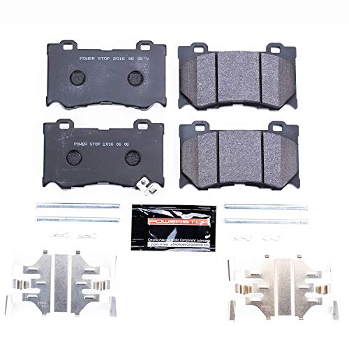 Power Stop Track Day Spec PSA-1346 Pad For FX50, G37, M35h, M37, M56, Q50, INFINITI, Q60, Q70, Q70L, Q, 370Z, Niss [Model Specific]