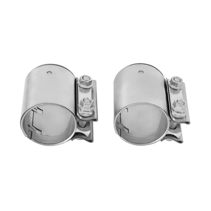 2 Piece Hooker 41172HKR 2.5" Stainless Steel Coupler