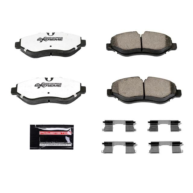 Power Stop Z36 Truck and Tow Front Brake Pads For Dodge Sprinter 2500 Freightliner Sprinter 2500 Mercedes-Benz Metris Mercedes-Benz Sprinter 2500 [Model Specific] Z36-1316
