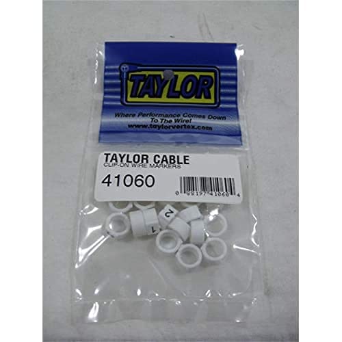 Clip-On Taylor Cable Wire Marker Kit 41060, Black