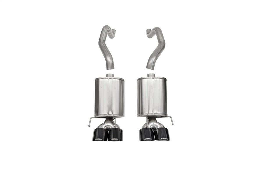 Corsa 21012BLK Axle-Back Exhaust CORSA (Chevrolet Corvette C6 2009-2013), 1 Pack