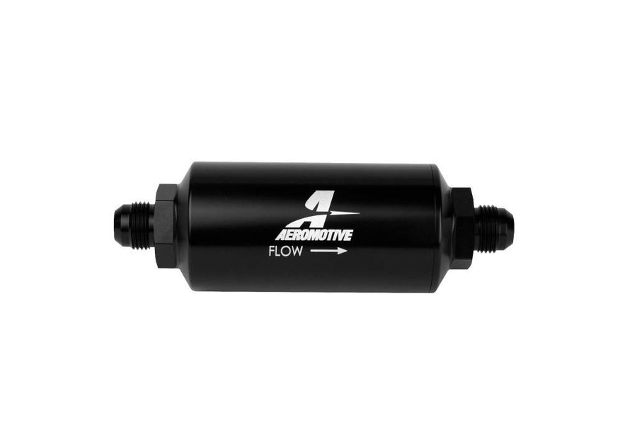 In-Line Aeromotive 12385 Filter, 10-Micron Microglass Element, 2" OD