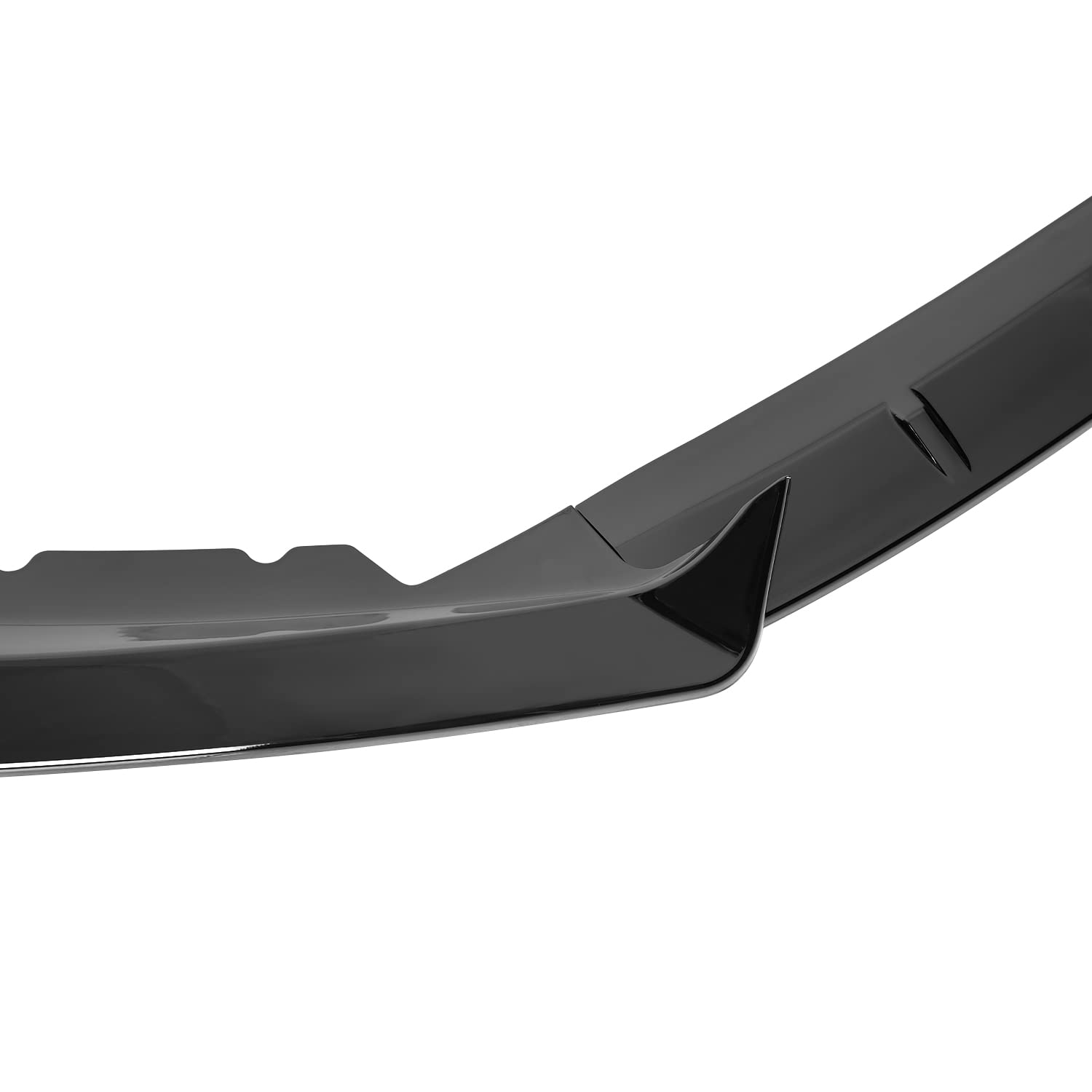 Glossy Black Spec-D Tuning Front Bumper Lip Compatible with 2016-2018 Nissan Altima 4-Door