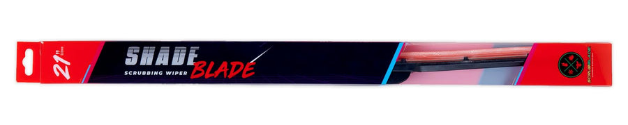 15" 380Mm Red Silicone Scrubblade Shadeblade Wiper Blade