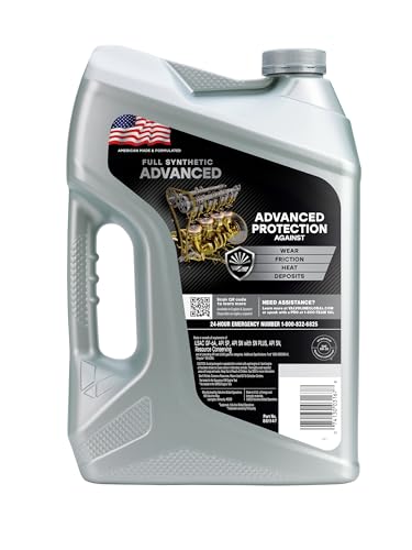 Advanced Valvoline Full Synthetic SAE 5W-20 Motor Oil 5 QT