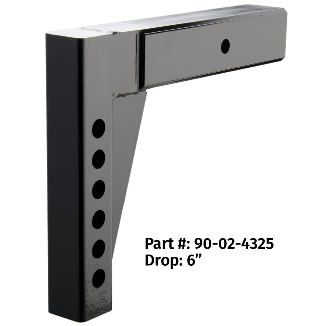 Equal-i-zer 90-02-4900 Drop Shank Specialty 2 1/2 Inch Square - 6 Inchdrop/10 Inch Rise x 12 Inch Length