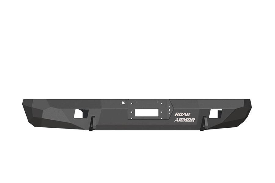Satin Black Road Armor 61000B Rear Stealth Bumper for Ford Super Duty