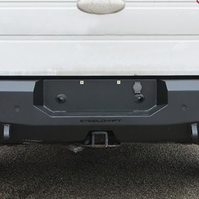 Fortis SteelCraft 76-21360 - Full Width Textured Black Rear HD Bumper
