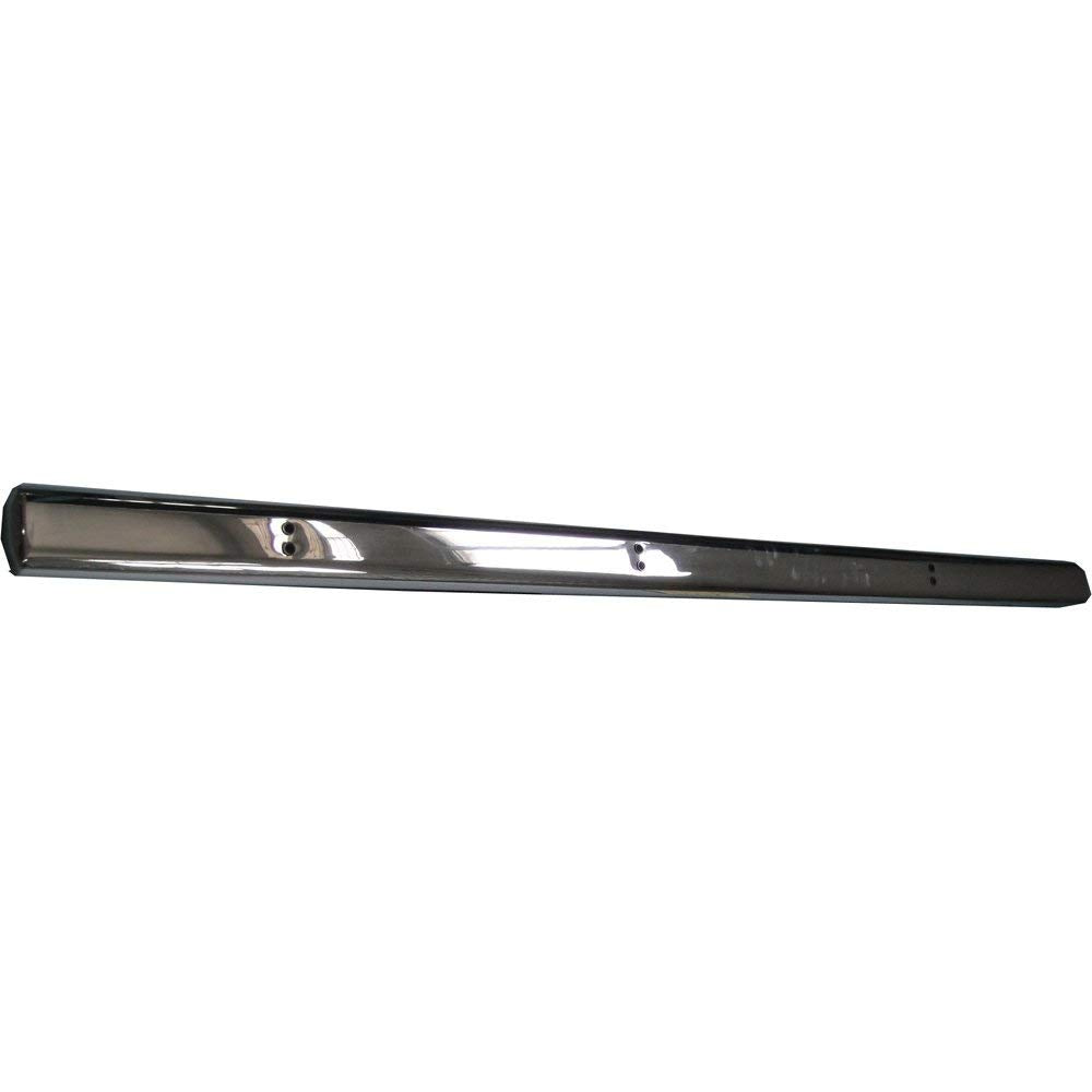 TrailFX Running Boards Truck Fits Nissan Titan Crew Cab 2004-2024 Inch Oval Tube Side Steps Polished Stainless Steel Slip-Resistant Step Pads Rocker Panel Mount TrailFX A1544S