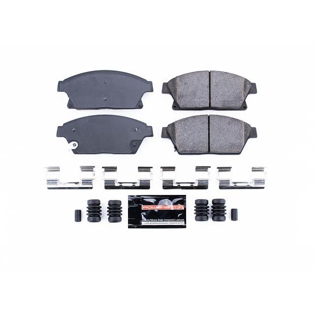 Power Stop Z23-1467 Z23 Sport Carbon Fiber Infused Ceramic Brake Pads with Hardware For Encore, Verano, Cadillac ATS, Cruze, Orlando, Trax, Volt [Model Specific]