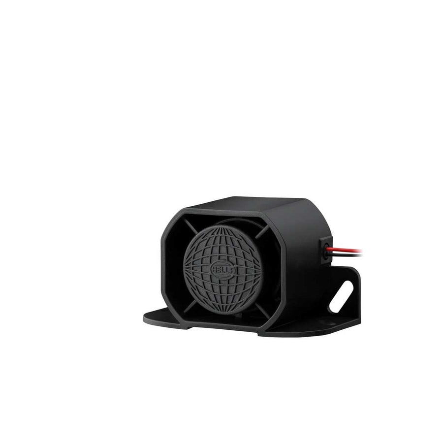 3SL HELL 996 139-301 Reversing Alarm BM30-112dB(A) - Strong Tone - ECE - Housing Colour: Black - Cable: 150 mm - Quantity: 1
