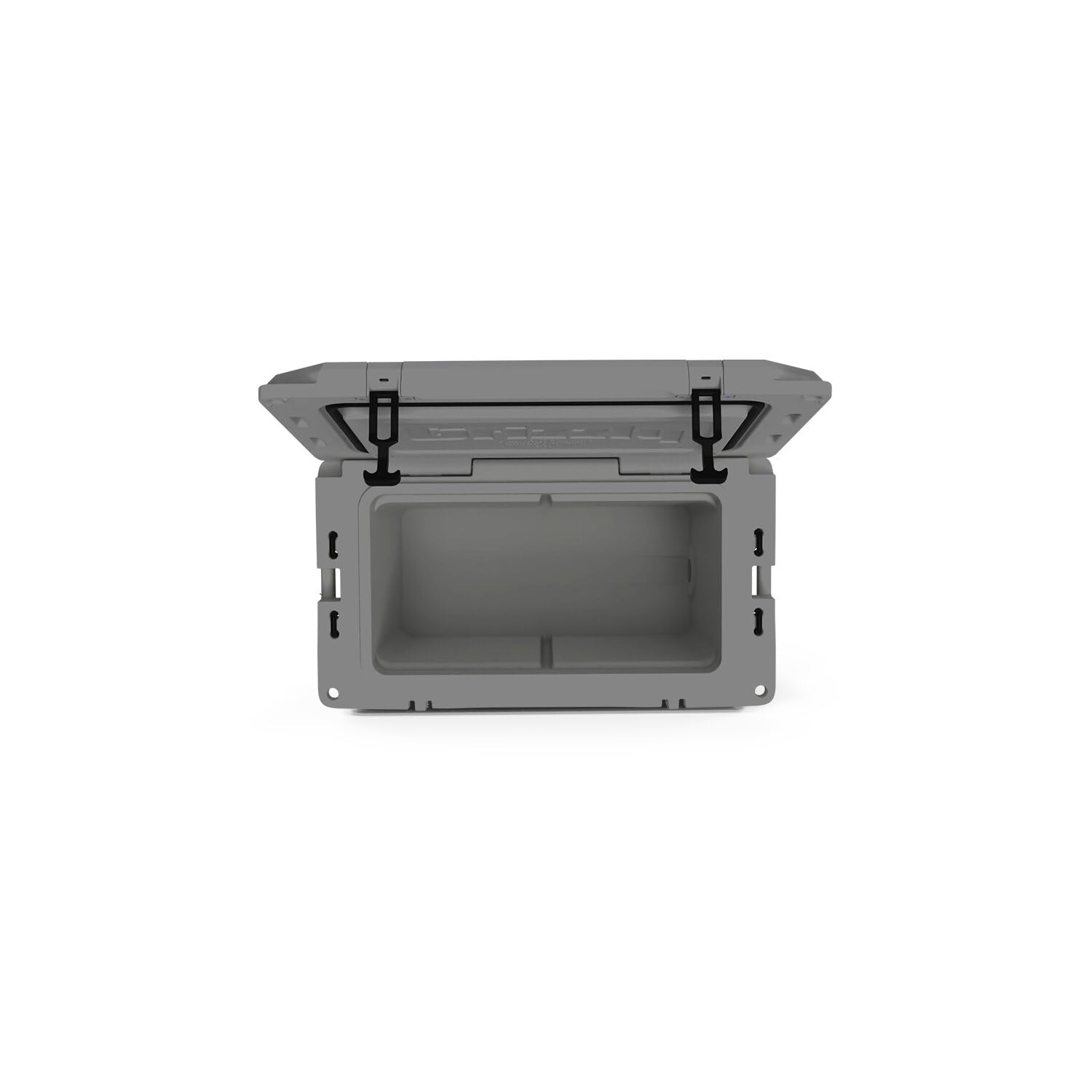 45 Cooler Grizzly | 45 qt Ice Chest Durable Rotomolded Insulated | Made in The USA | Warranty for Life | for Beach Boat Camping Fishing Hunting | G45 | Gray