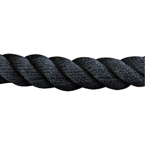 Twisted Nylon Dock Line Sea-Dog 301110015BK-1 - 3/8" x 15', Black