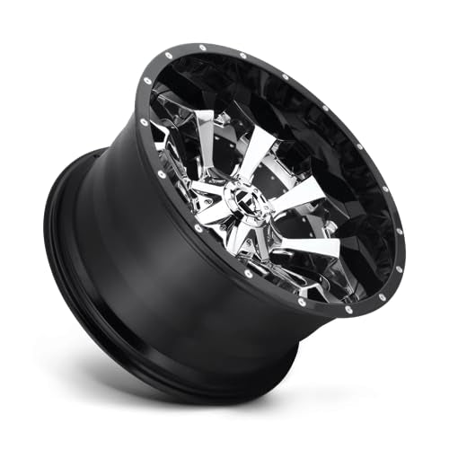 Chrome Wheel Fuel Offroad D24620008247 with Painted (20 x 10. inches /8 x 165 mm, -18 mm Offset)