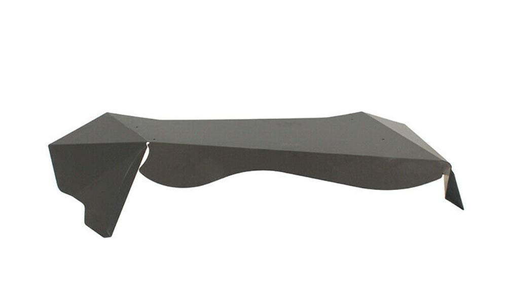 FISHBONE Jeep JK Offroad Inner Fenders 07-17 Wrangler JK Front/Rear Set of 4 Aluminum Black Powdercoat