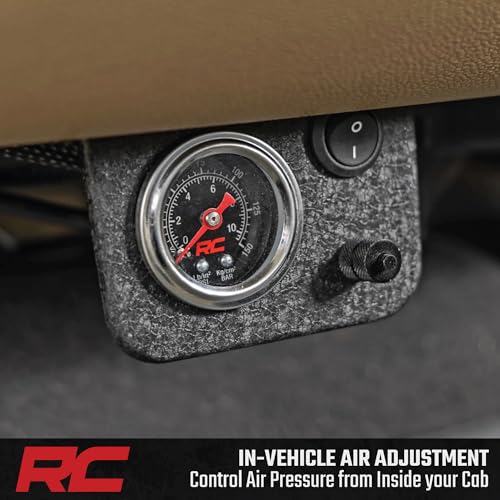 Air Spring Kit Rough Country w/Compressor for 17-22 F-250/F-350 | 3-6" - 10021C