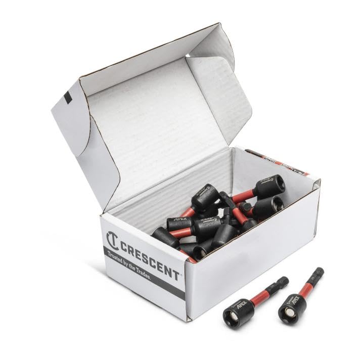 CT APEX TORSION CRESCENT 3/8" MAG NUTSETTER,25PK (CAVN2DHX24-25)